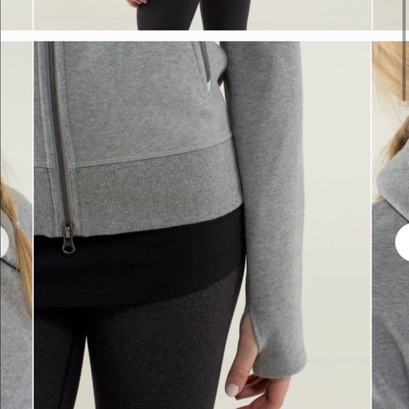 Lululemon Happy Yin Year Hoodie Medium Grey - Picture 4 of 5
